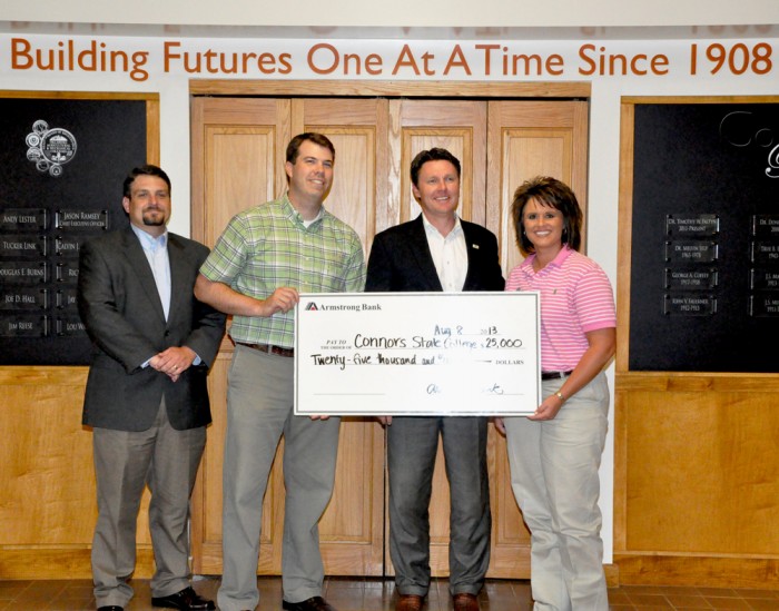 Armstrong Bank Sponsors Economic Development Grant Connors State College