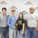 2rd Place Team  Senior Land Judging  Vian FFA Left to right: Nathan Roberts, Trayton Roberts, Sydney McWaters, and Josh Bolin