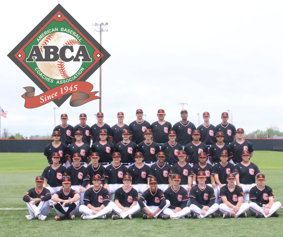 Connors State Baseball Receives ABCA Team Academic Excellence Award