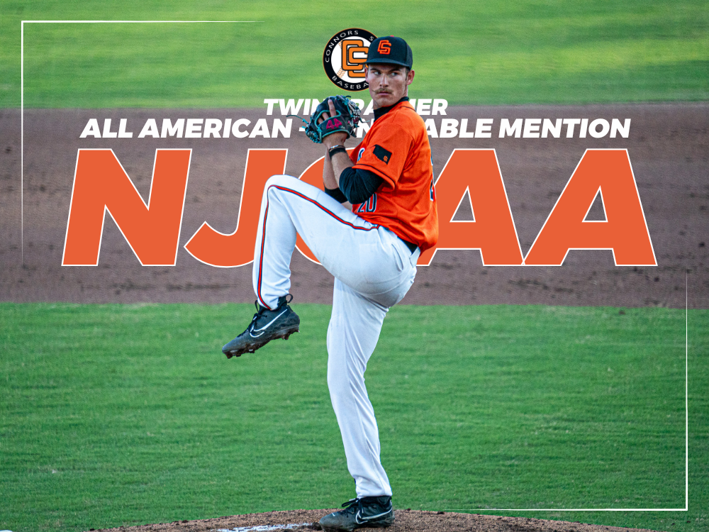 CSC Student-Athlete Twine Palmer Named NJCAA Baseball All-American Honorable Mention