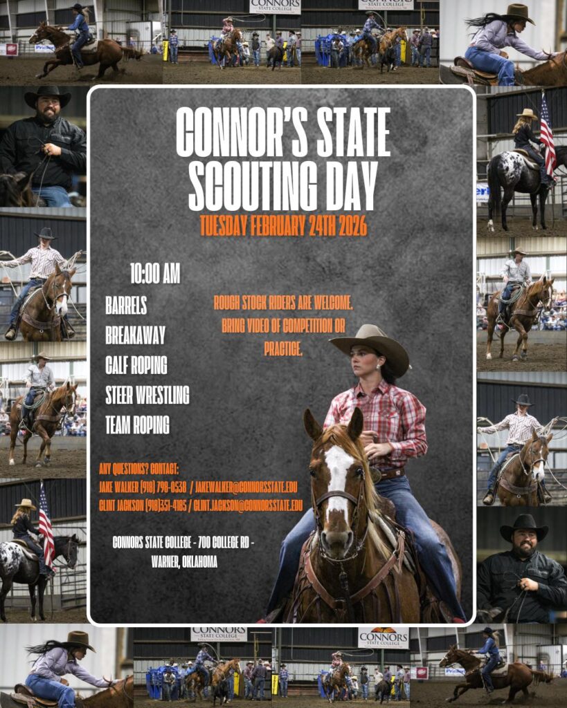 Connors State Rodeo Events for January 2026 – Connors State College